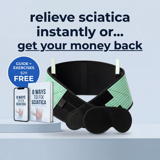 Medifree Compression Belt - Stabilize your hips. Silence the nerve.